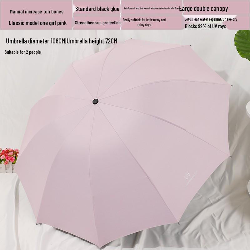 Custom Logo Dual-Use Automatic Umbrella: Rain or Shine, Folding, Sunscreen Shade, Perfect for Gifts and Advertising