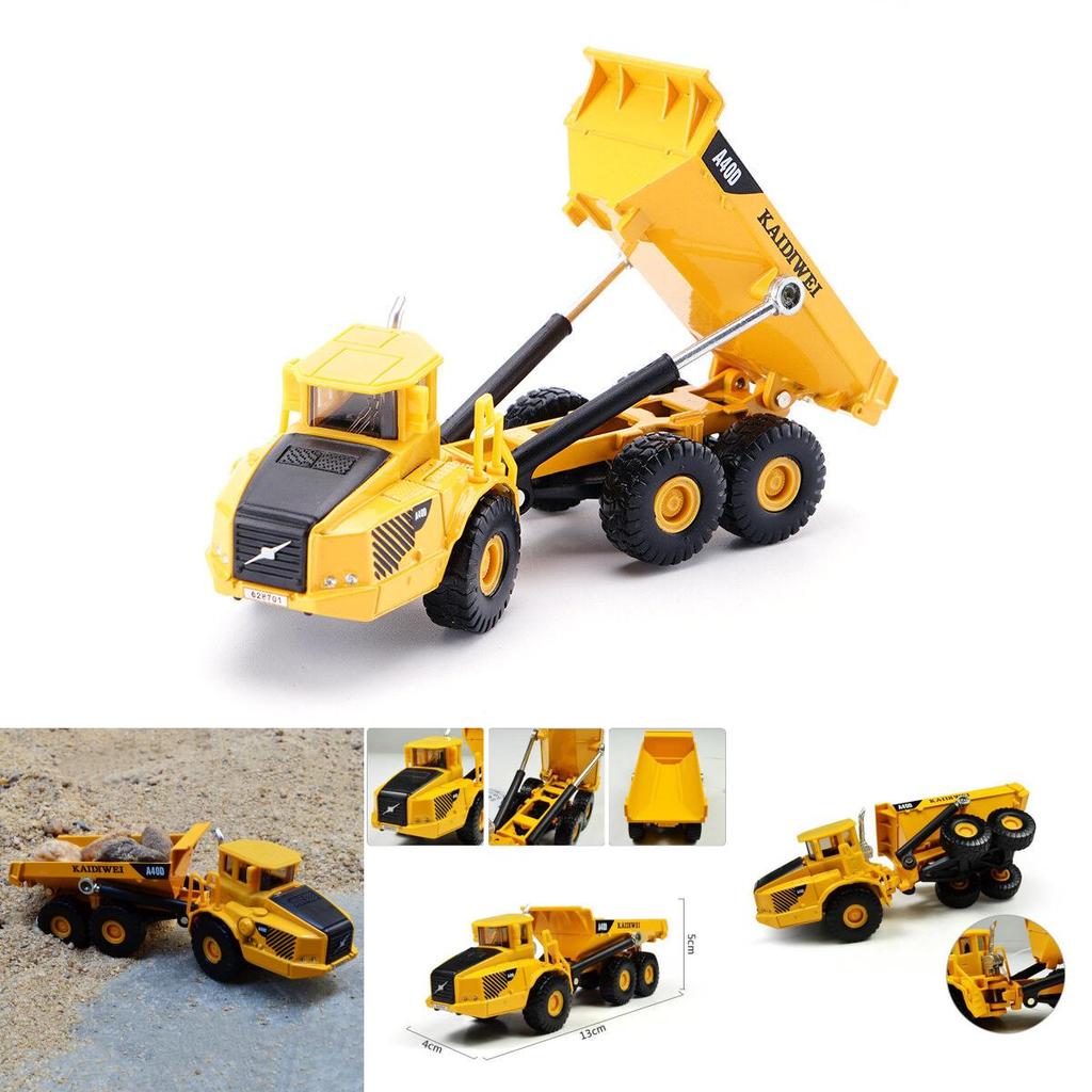 Model wywrotki Kdw 1/87 Diecast, Metalowy Pojazd Budowlany Dla Dzieci