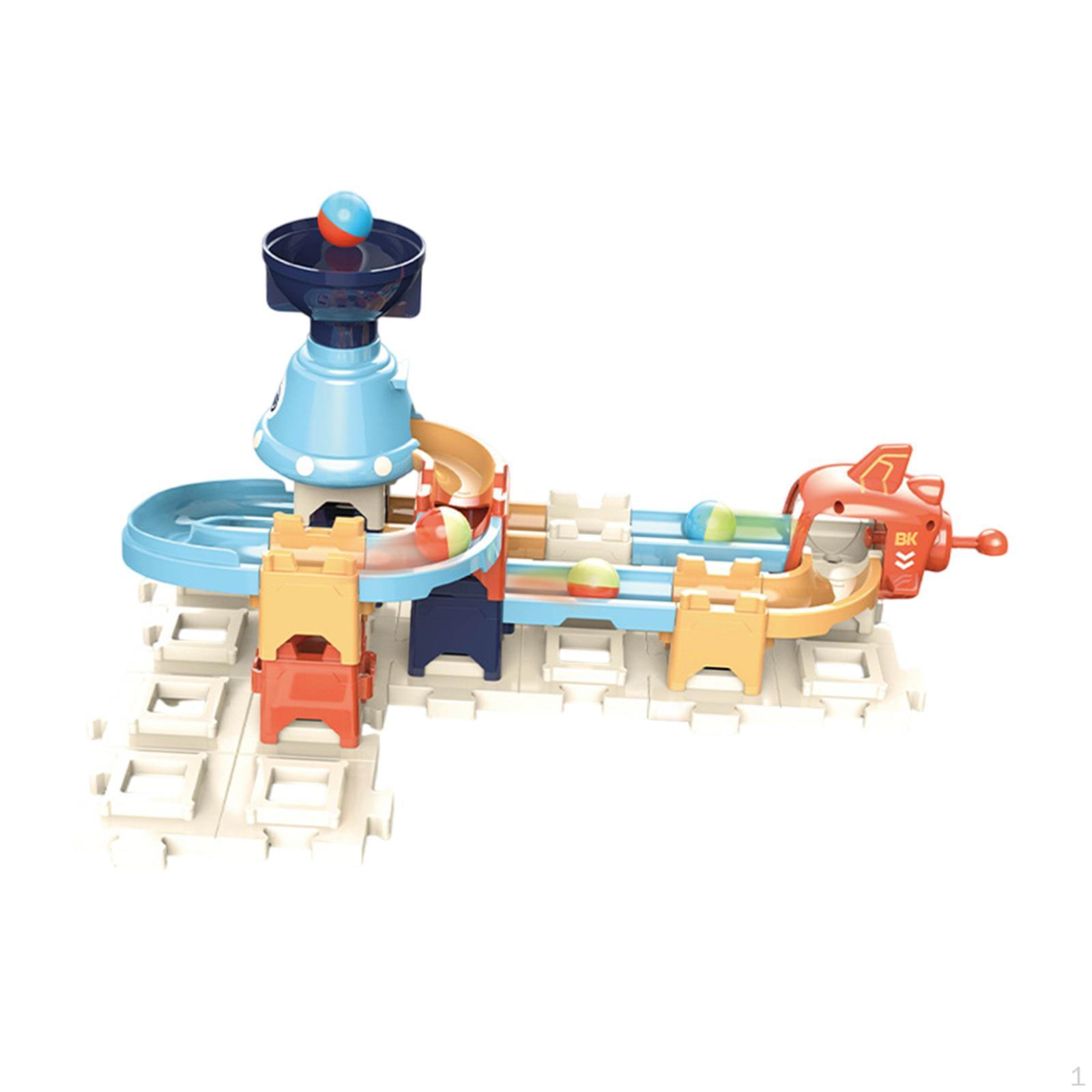 

Набор строительных блоков для гоночной трассы, набор для самостоятельного изготовления игр, подарочный набор для дошкольников, развивающая игрушка Style B