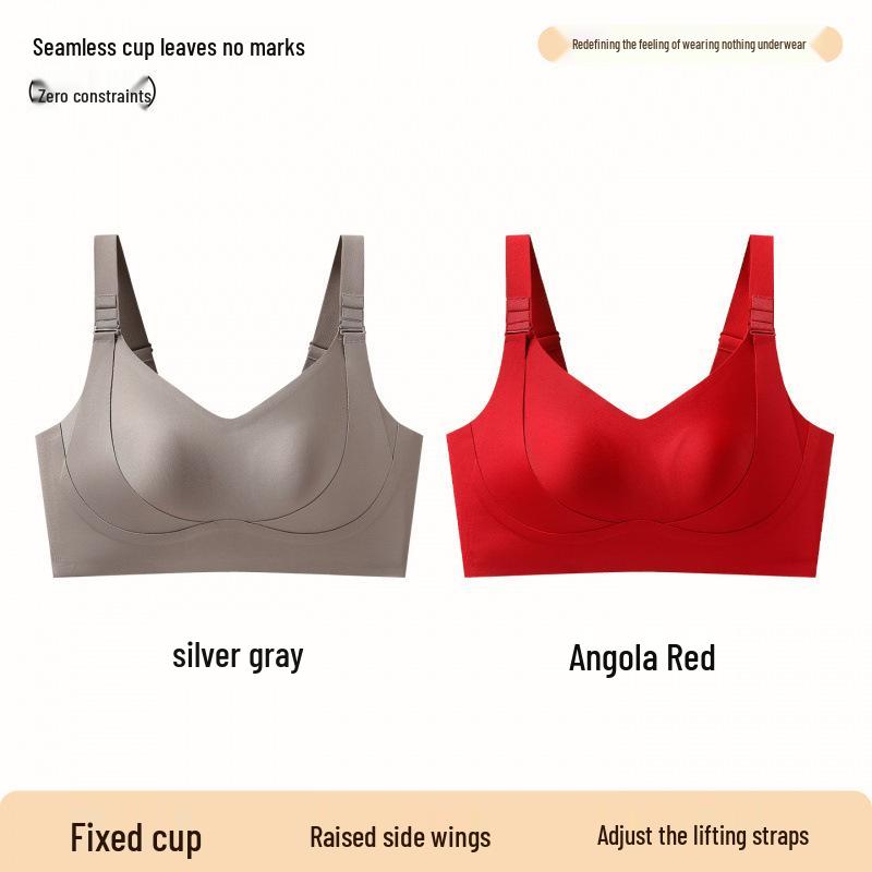 Anti-Sagging Seamless Bra for Small & Big Chests: Lifts, Gathers, and Minimizes for a Fuller Look
