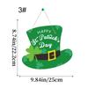 Enhances Holiday Decors with Patrick's Day Leaves Sign Welcome Door Sign for Both Indoor and Outdoor Use Decors