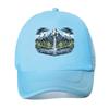 Layered Mountain Valley Nature Scene Mesh Baseball Cap For Womens Unisex FeUnisex Beach Dad Hat Hip Hop
