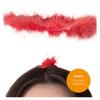 Black White Christmas Cosplay Fancy Dress Props Angel Wings & Halo Halloween Costume Feather Wings
