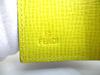 Authentic FENDI Zucca Brown Coating Canvas Yellow Leather 6pics Key Chain #a583  Refurbished