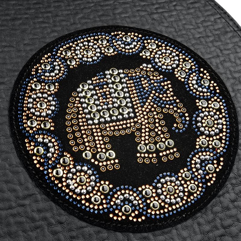 Elephant Embossed Women's PU Backpack Travel Backpack