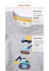 JumpingMeters Trendy Boys' Long Sleeve Knit Hoodie - European & American Children's Autumn Wear