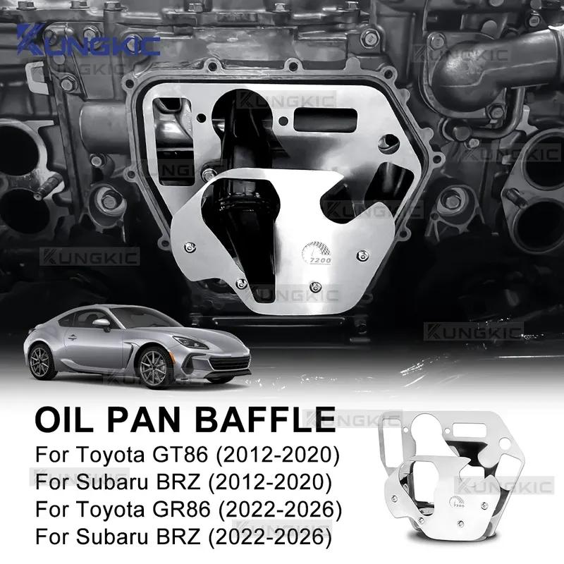 Stainless Steel For Subaru BRZ ZC6 ZD8 Toyota GT86 GR86 ZN6 ZN8 2012-2026 Engine Oil Pan Baffle Plate Racing Protective Kit