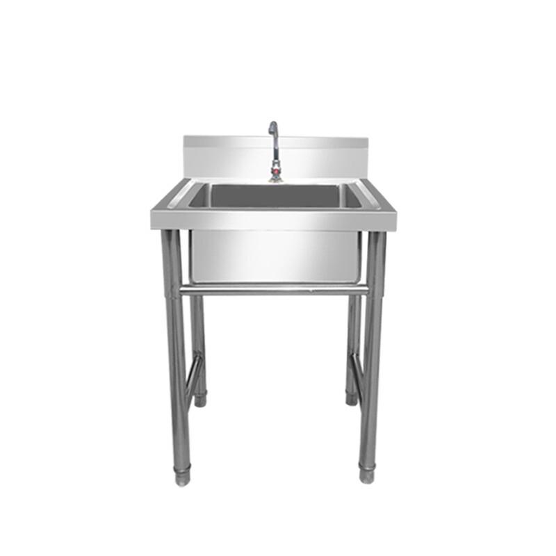 Commercial Stainless Steel Single Basin Sink