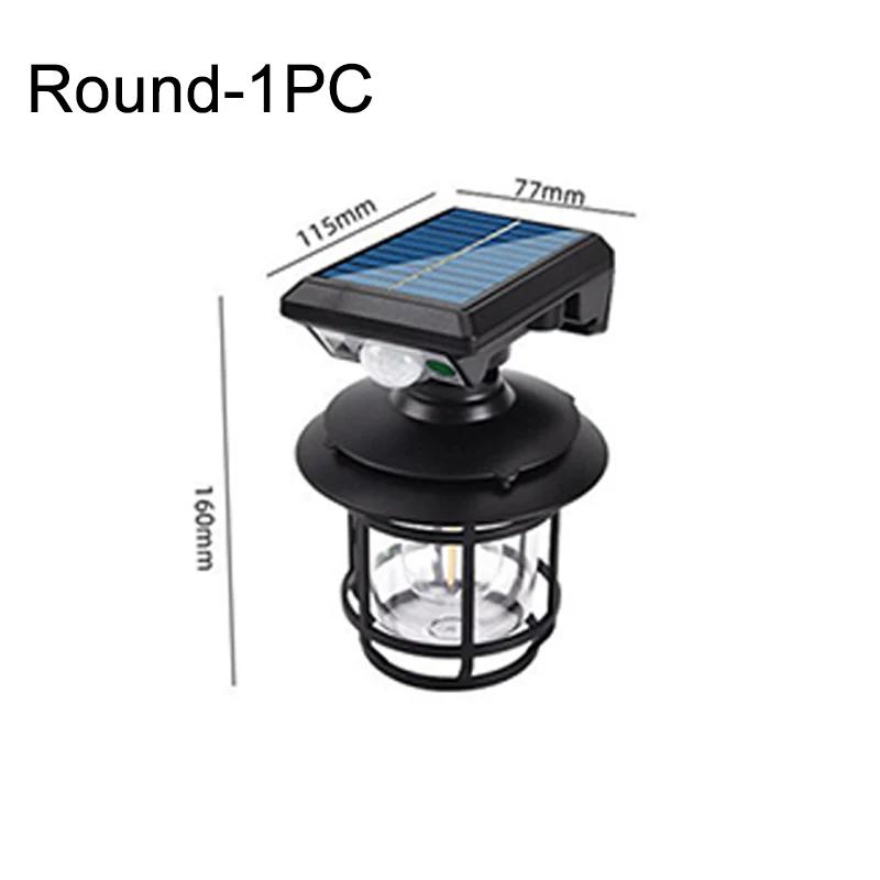 

Светодиодный солнечный светильник с 3 режимами работы, датчиком движения, садовый настенный светильник IP65, водонепроницаемый светильник для крыльца, патио, двора, забора, декоративного освещения