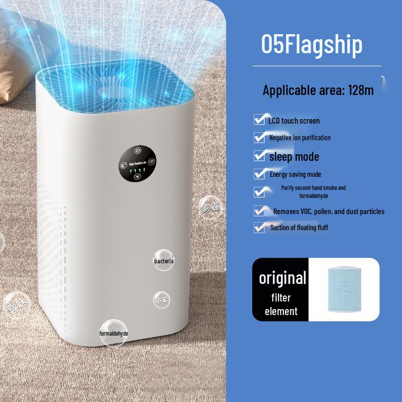 

Top-Rated Desktop Air Purifier: Removes Formaldehyde & Smoke, Safe for Moms & Babies with Negative Ion Technology