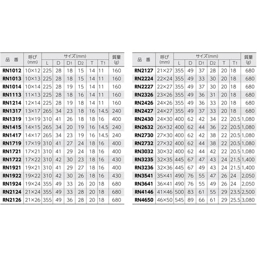 SUPERTOOL Double-Ended Ratchet Wrench RN3032