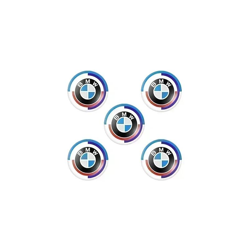 11/14mm Aluminium Bil Fjärrkontroll Nyckel Klistermärke Emblem Auto Tillbehör För BMW Performance F30 F10 E90 F20 E46 E60 E70 E39 E36 E87 E92
