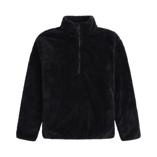 Animal Mens Teddy Fleece Half Zip Jacket