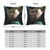 Kiss Heated Rivalry Square Pillow Cases Hollanov Cushion Cover Novelty Zippered Decor Pillowcover For Sofa 45X45Cm