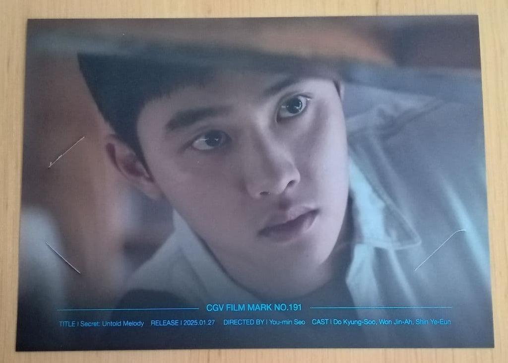 [USED] Kyungsoo Trading Card Secret Melody Bonus Japan, Korea