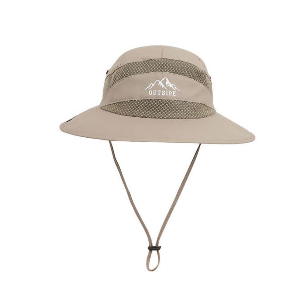 Waterproof Men Fisherman's Hat Quick-dry Sun Hat Simple Folding Bucket Hat  Unisex