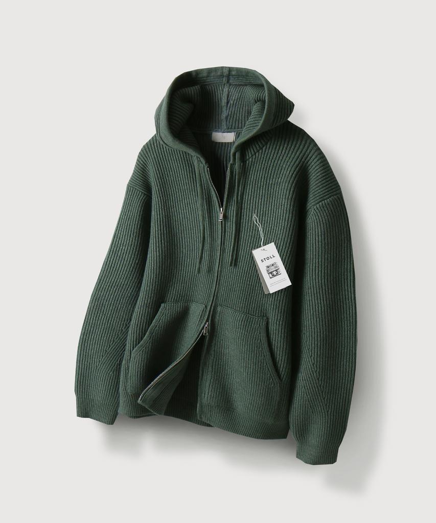Mood Inside Washable Niju Hooded Zip-Up Knit_8 Colors