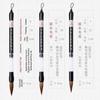 3 Pcs Calligraphy Brush Set Water Storage Paint Brush Pen Automatic Suction Ink Wolf Hair Baiyun Soft Round Point Writing Brush