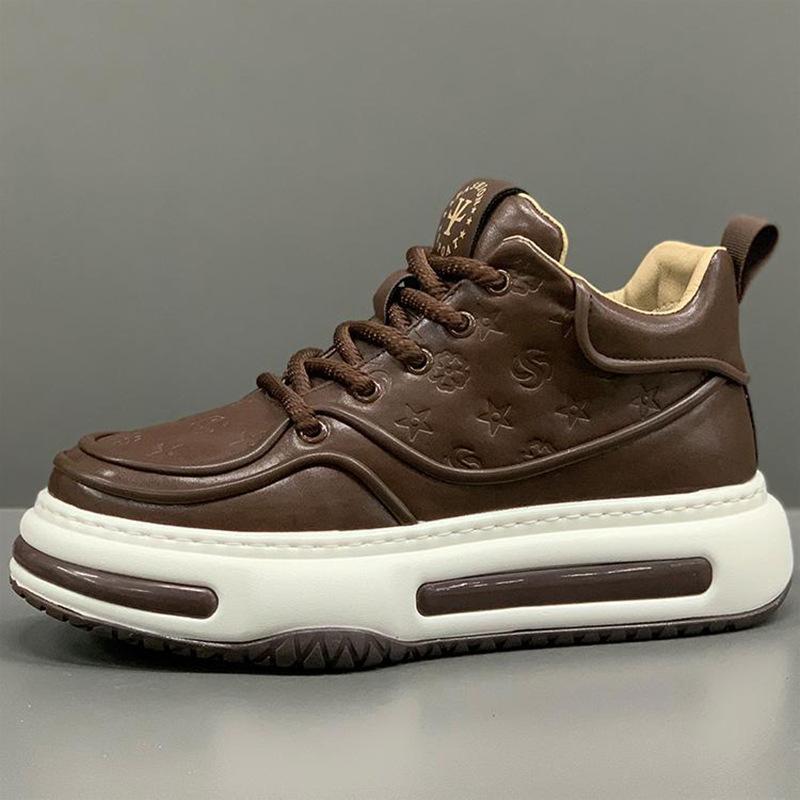 

Новая личность красивый пригородный работа папа обувь универсальная нескользящая толстая подошва увеличивающая рост спортивная иностранная повседневная обувь 44 коричневый