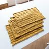 Pack of 2 Cotton Linen Dining Mats Set Table Decors Dish Protective Mats Cotton Linen Texture Suitable for Table Meals