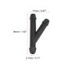 X AUTOHAUX Windshield Washer Hose Connector Y Shape Plastic 3 Way Tube Pipe Fitting Splitter Adapter for Car 10pcs
