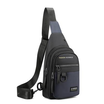 Vintage Men's Waist Packs Chest Bag Light Nylon Fabric Men Crossbody Bag Fashion Casual Men's Handbag Bags Chest Pack Bolsa