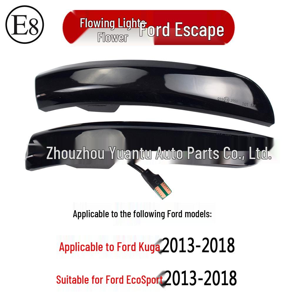 Sequential Turn Signal Light for Ford Kuga/EcoSport 2013-2018 Rearview Mirror
