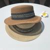 Straw Hat Female Sun Hat Bohemian Top Hat Beach Beach Versatile Sunscreen Vacation Shade Cool Hat Couple Summer