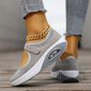 Lässige Mesh-Sneaker für Damen, atmungsaktive und bequeme Plateauschuhe mit weicher Sohle, Keilschuhe zum Gehen für den Alltag