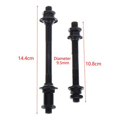 NEW 1/2Pcs Bike Hub Shaft Mountain Bike Hollow Quick Release Steel Hub Axle Bike Modification Accessories