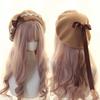 Warm Lolita Beret Japanese Style Beanie Cap Y2k Painter Hat  Cosplay
