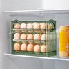 Egg Storage Box Refrigerator Organizer Food Containers Egg Fresh-keeping Case Holder Tray Dispenser Kitchen Storage Boxes
