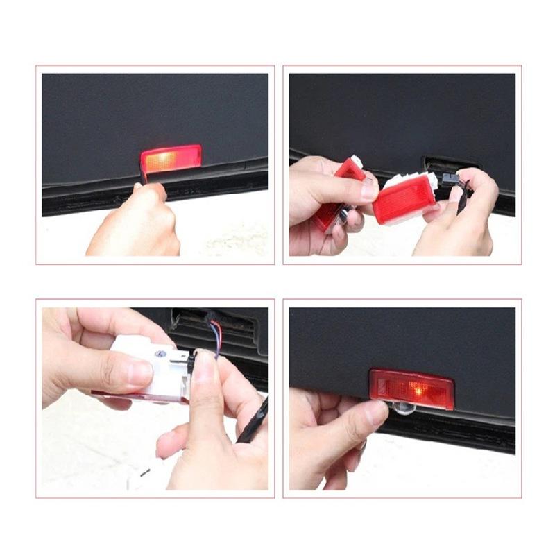 2pcs For Mercedes Benz S Class AMG CL C216 V Vito W447 W640 Led Car Door Welcome Light Projection lamp Auto Accessories