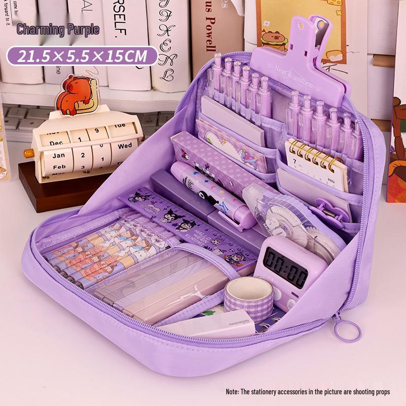 High-End 12-Layer Multifunctional Pencil Case for School Students
