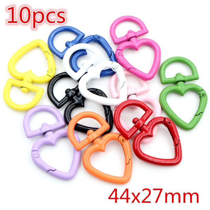 Mixed Styles & Colors Keychain Lobster Clasps with Jump Ring Jewelry Accessories
