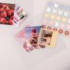 School Supplies Stationery A7 Notebook Card Book Planner Binder Notebook Glitter Journals Square Loose Leaf Photo Collect Book