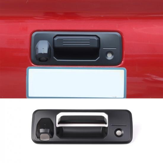 Matte Black ABS Tailgate Door Handle Cover Trim For Toyot-a Tundr-a 2014-