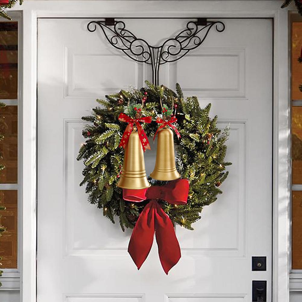 Christmas Metal Bell Christmas Tree, Door Handle Decorative Pendant Festival Scene Accessories And Props Ordering Summons Bell