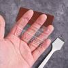 4mm thickened cutting tool, acrylic rounded corner cutting distance ruler, transparent cutting auxiliary manual leather tool