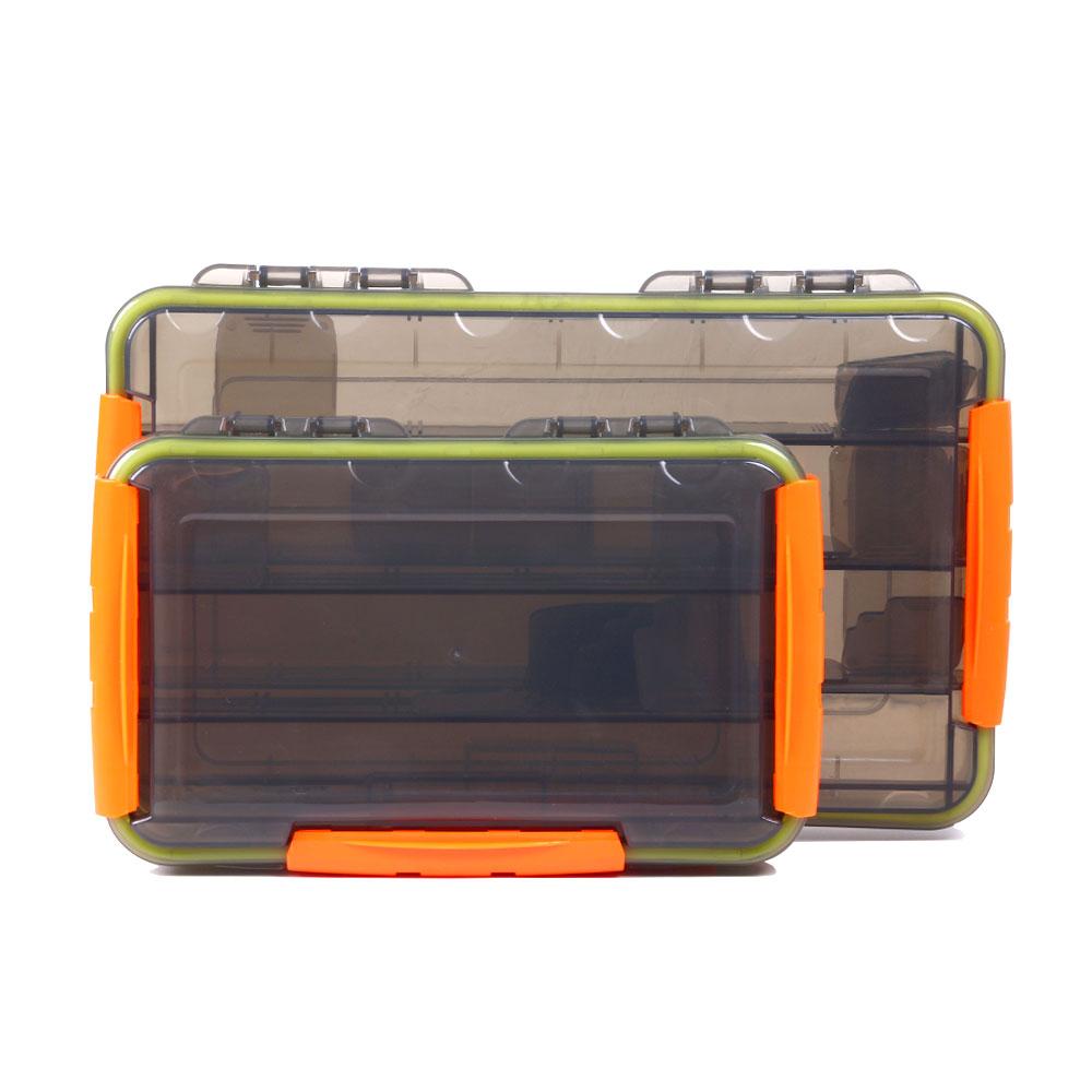 Newup Waterproof Fishing Accessories Lure Tackle Box 2 Sizes Hard Plastic Fishing Lure Box