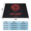Rapper Rod Wave Blanket Pop Singer Music Wool Throw Blankets Summer Air Conditioning Personalised Lightweight Bedspread