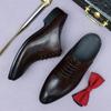 Pantofi de Lux pentru Bărbați din Piele Naturală de Înaltă Calitate Pantofi Oxford pentru Nuntă Pantofi de Gală din Piele pentru Bărbați 2024 Pantofi pentru Gentleman Om de Birou