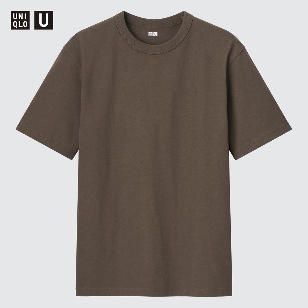 

UNIQLO Футболка с круглым вырезом и коротким рукавом Uniqlo U