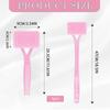 Foldable Massage Scratcher Extra Reach Back Relief Tool Pet Friendly Brush Soft Nylon Tip Durability  Pink