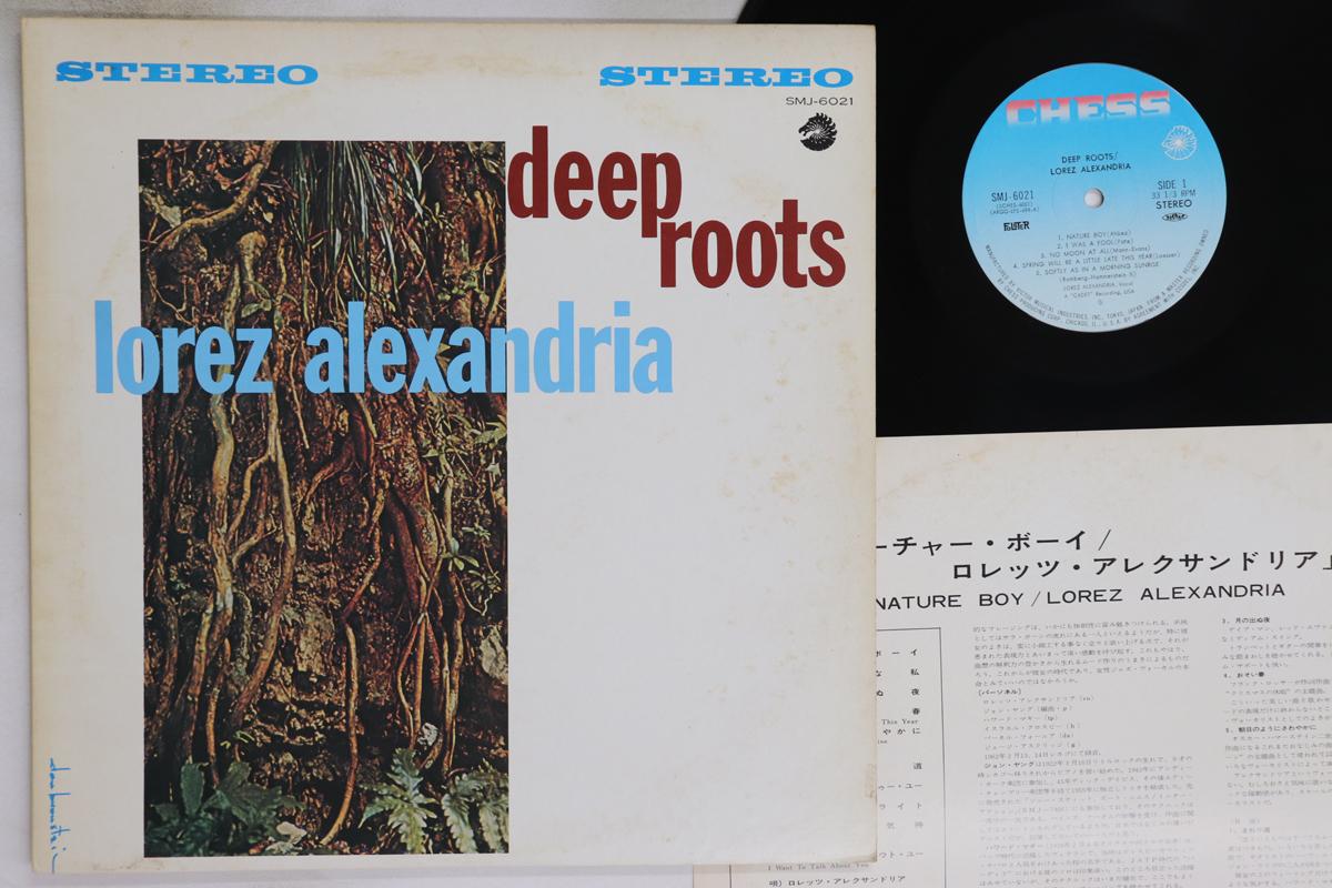 

LP Record LOREZ ALEXANDRIA - Deep Roots SMJ6021 CHESS 1973 Japan Jazz Used