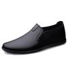 Winter Loafers Men Casual Shoes Fleece Lined Leather Dress Shoes Slip-on Sneaker Flats Plush Man Moccasins Mens Driving Shoes