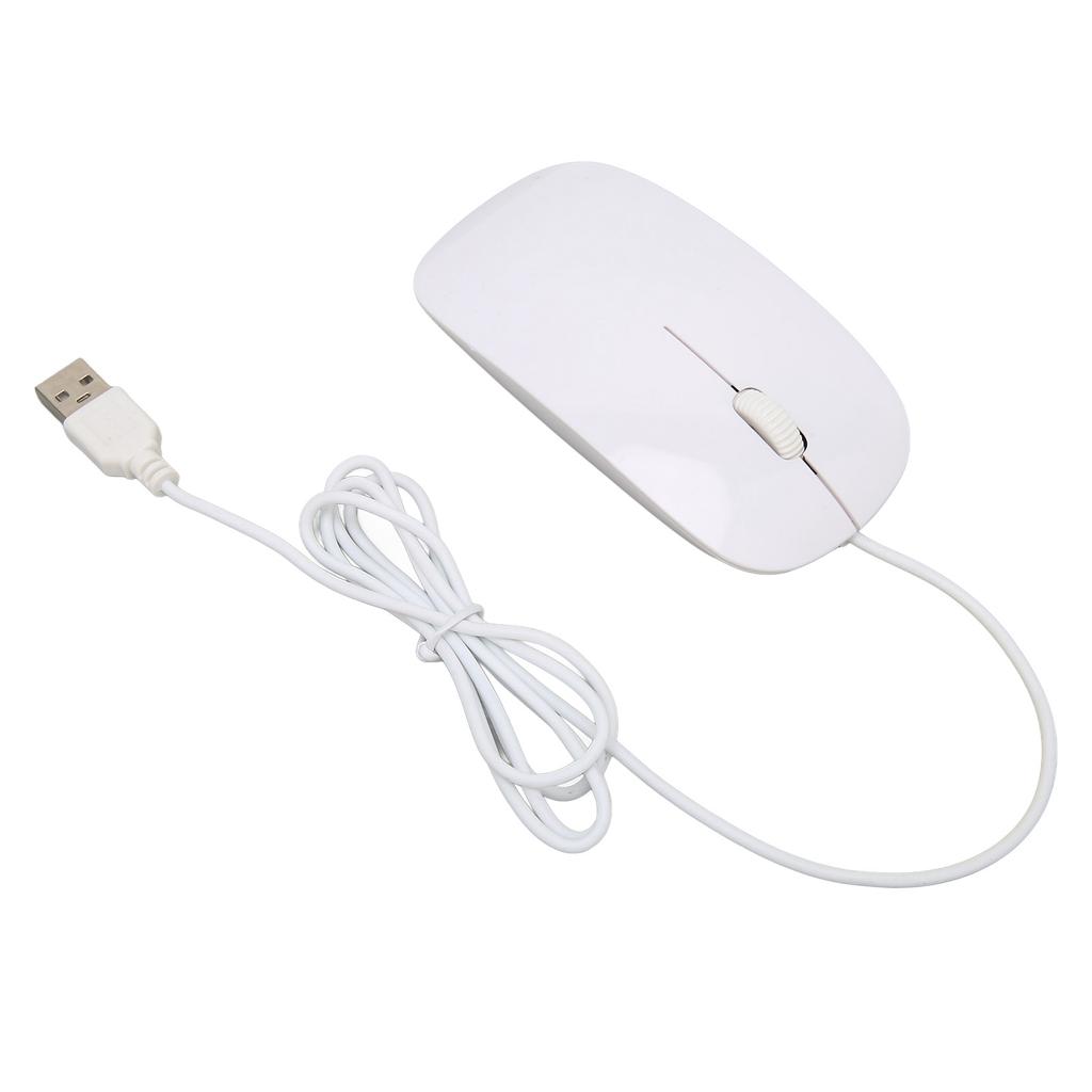 Keyboard Mouse Combo Comfortable Ergonomics Power Saving 78 Keys Round Keycap 4 Mouse Buttons Wired Computer Supplies