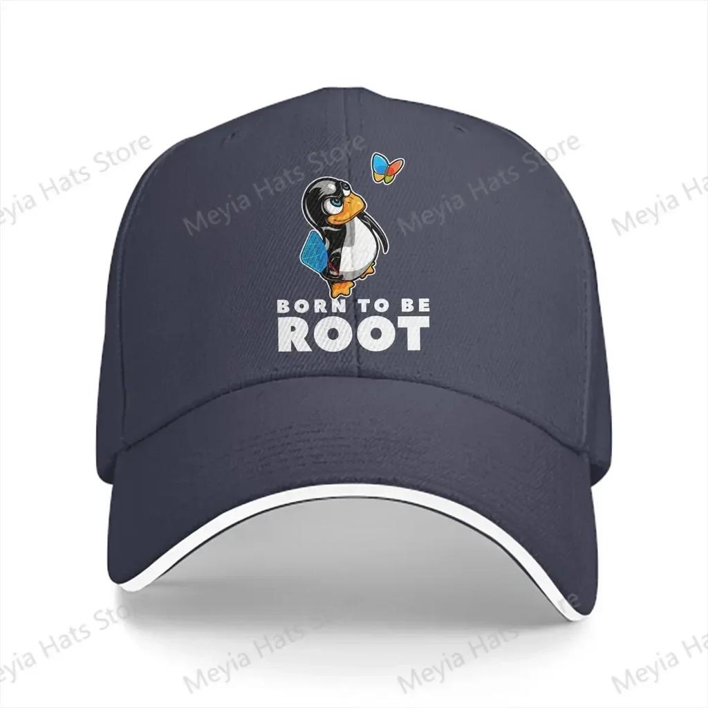 Linux Butterfly Killer Illustration Kali Linux Root Programmer Multicolor Hat Peaked Womens Cap Personalized Visor Protection