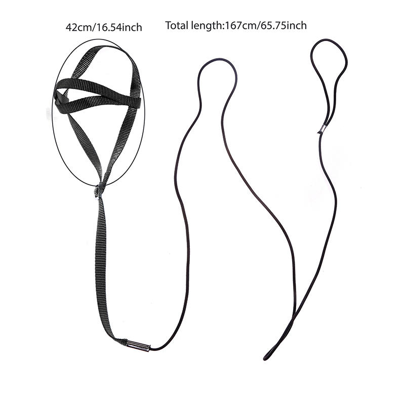 SML Parrot Release Rope Tiger Skin Black Phoenix Anti Bite Traction Rope Parrot Outing Training Walking Straps