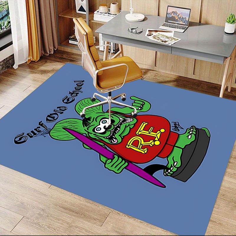 1pc surf old school Carpet, Office Rug Outdoor Mat Home Decor Area Carpet Festival